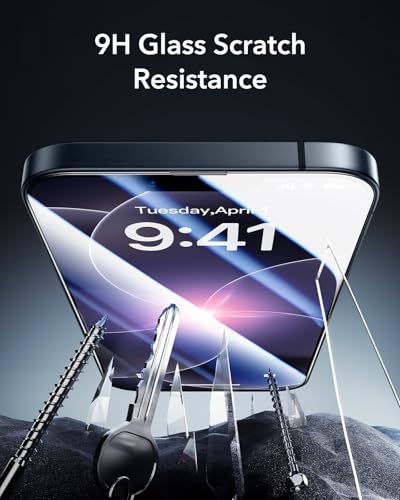 Image of ESR 6 Pack for iPhone 17e /16e /14 /13 /13 Pro Screen Protector, Armorite