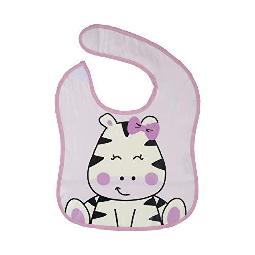 Amazon.com.br: Kababy Divertido Babador, Rosa (Zebrinha), 6+ Meses