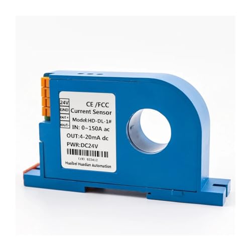 Transformador de corriente sensor CA monofásica de 5A 50A 500A para automatización 2
