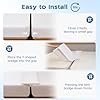 ENITYA 12" Wide Split King Gap Filler for Adjustable Bed, Fits 0–3″ Gap, Bed Bridge Twin XL to King Converter, Mattress Connector with Removable Cover, Suit for Guest/Hotel/Family Room, Easy Install