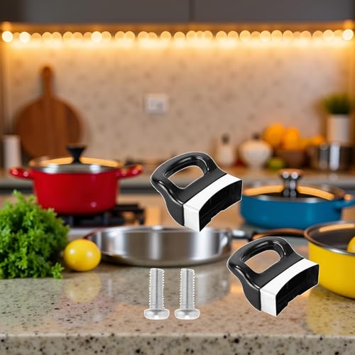 2 Piezas Manijas Reemplazo para Ollas Cocina miniatura 6