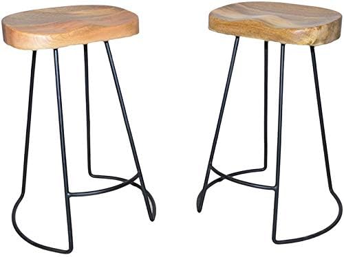 Saga 25" Counter Stool in Natural (Set of 2)
