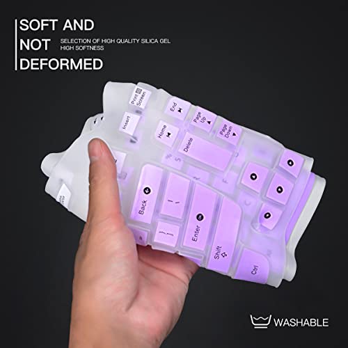 Protector de teclado para Logitech K350 MK570 MK550 miniatura 6
