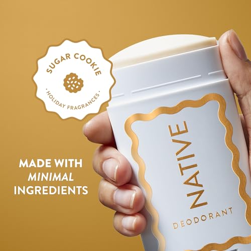 Native Deodorant, Holiday Edition, Sugar Cookie Scent, Contains Naturally Derived Ingredients, 72 Hour Odor Control | Deodorant for Women and Men, Aluminum Free with Baking Soda - image 2