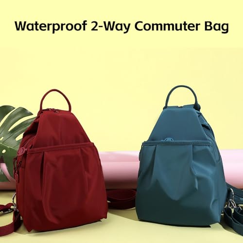 Waterproof 2-Way Commuter Bag, Efficient Storage Design Commuter Bag Tote, 2-Way Carry Bags For Work Or Hiking2