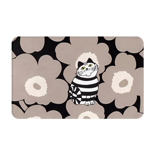 Asamike ���փ}�b�g ���O ���� ���킢�� �A�j�� ���T ���[�\�� �o�X�}�b�g �����C�}�b�g �t�����l�����n �ϋv�������� �����ĉ��K�ȑ��̊��G �E�т��ɂ��� 50×80cm