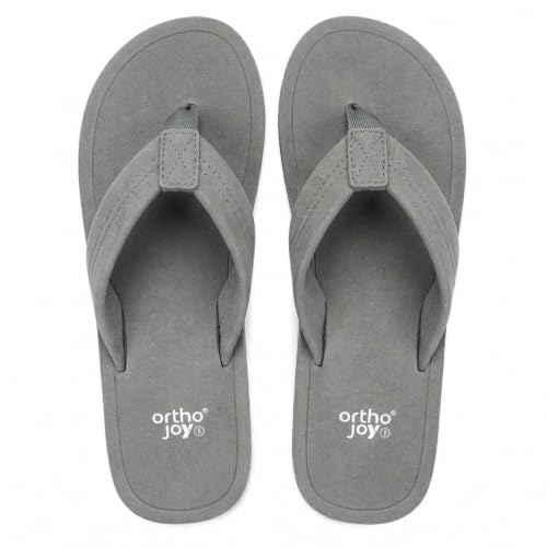 Image of ORTHO JOY Women's Doctor Ortho Slippers | Extra Soft Cushioned Footbed, Anti-Skid Lightweight Flip-Flops for Home & Daily Wear
