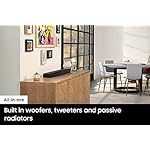 SAMSUNG HW-S50B/ZA 3.0ch All-in-One Soundbar w/Dolby 5.1, DTS Virtual:X, Q Symphony, Built in Center Speaker, Adaptive Sound Lite, Bluetooth Multi Connection, 2022 Black - Image 3