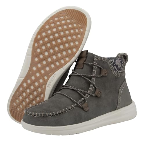 Image of HEYDUDE Women's Eloise Leather Ankle Boot