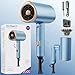 Haartrockner 【Faltbar & 20M Ionen】 2000 W, professionell, schnelltrocknend mit 2 Geschwindigkeiten, 3 Hitze, Kaltstufe, Diffusor & Konzentrator, Stylingkämme, für Männer & Frauen Reisen