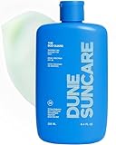 DUNE SUNCARE The Bod Guard - Award-Winning Clear Invisible Gel Body Sunscreen - Broad Spectrum SPF 30 Protection, 72 Hour Hydration, 40 Mins. Water Resistant, Reef Friendly, Non-Greasy (8.4 Fl Oz)
