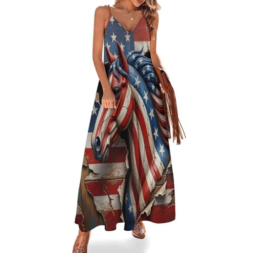 Robe bretelles spaghetti femme été robe de plage grande taille à rayures rouge S-5XL