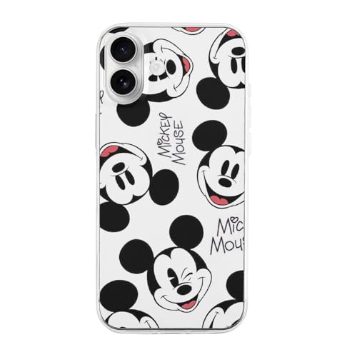 �f�B�Y�j�[ �~�b�L�[�}�E�X IPhone16 �Ή� �P�[�X �ϏՌ� �y���^ ���ϖh�~/Qi�������C�����X�[�d�Ή� �X�}�z�P�[�X ����~�� �w��h�~