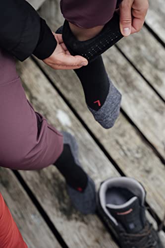 Image of FALKE Women's TK2 Explore Crest Hiking Socks, Quick Dry Merino Wool, 1 Pair