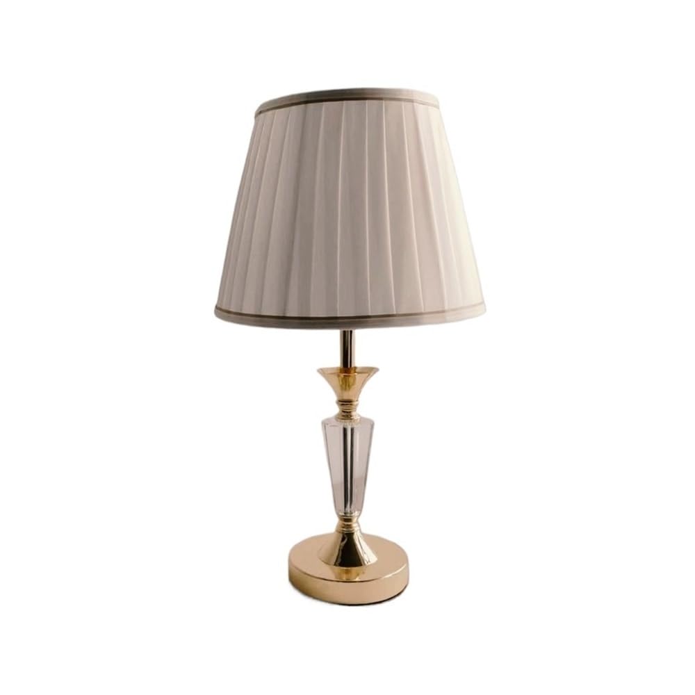 Kx9Lb8d Nightstand Lamps Bedside Table Lamp Living Room Bedroom Night Light Retro Fabric Decoration Three Color Changing