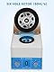 Mxmoonant Zentrifugalmaschine 6x20ml, 1790xg, 4000rpm,120min Timer, 6kg, 245x270x220mm, geeignet für 20ml/15ml/10ml/5ml Teströhrchen, für Trennung von Proben, Qualitative Analyse (EU Stecker)