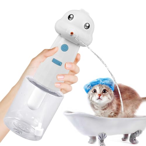 Dispensador De Champú para Perros,Suministros de Rociador de Burbujas Recargable,Espumador Rociador De Champú para Perros | para el Baño de Mascotas, el Lavabo del Baño y la Limpieza del Inodoro