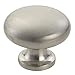 Design Classics Satin Nickel Cabinet Knob - Case Pack of 10-1-1/4-inch