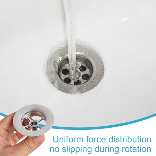 2 Stück Hohlschraube Spüle, Siebkorbventil, Siebkorb Spüle Edelstahl, Hohlschraube Für Siebkorbventilefür Ablaufgarnitur Spüle Abflusssieb Küchenspüle Schock Spüle Zubehör (45mm Silber)