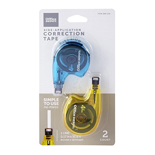 Office Depot® Brand Correction Tape With Mini-Roller Head, 394