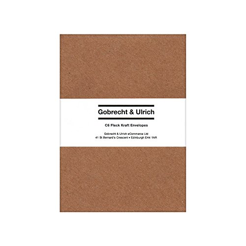 Buste C6 Fleck - 110 gsm - per biglietti formato