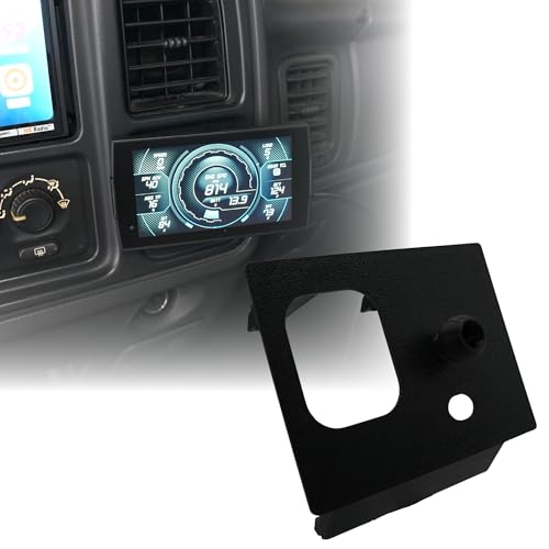 Edge CTS3 & CTS2 Dash Mount compatible with 1999-2007 GM Trucks GMT800 Passenger Airbag Cubby Replacement Pod | Dual Mount System with Swivel & Fixed Angle | Fits Silverado Sierra Tahoe Yukon