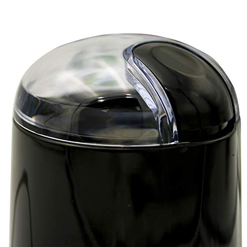 MPM MMK-07/C Molinillo café eléctrico pequeño, Semillas Especias y Frutos Secos, Cuchilla Doble Acero Inoxidable, min… - Imagen 3