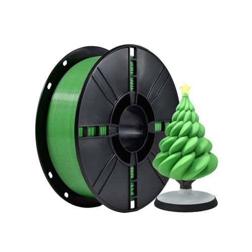 Image of iBOSS PLA Plus (PLA+) 3D Printer Filament 1.75mm,1kg Spool (2.2lbs) Toughness Enhanced 3D Printing Filament,Dimensional Accuracy + /- 0.02mm,1.75mm PLA Plus Filament,Fit Most FDM Printer(Green)