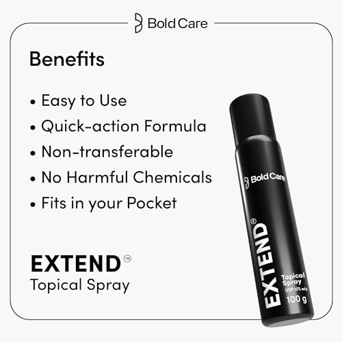Bold Care Topical Non-Transferable Spray for Men - 100gm - Easy to Use & Effective - Pack of 1 - Image 4
