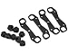 Front/Rear Toe Plates w/ Inserts: 1/10 4WD All