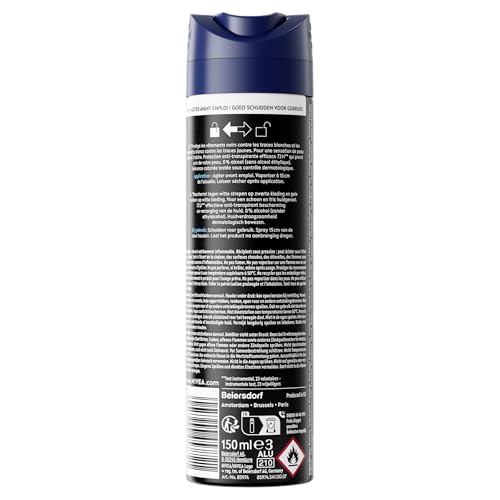 Nivea Men Black & White Fresh Anti-transpirant – 6×150 ml - View 2