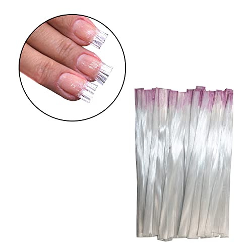 Fibra de Vidro Fio a Fio Alongamento de Unhas 50 Unidades