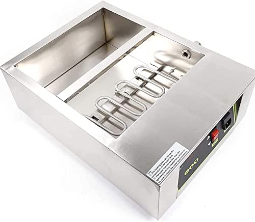 Máquina eléctrica para fundir chocolate con doble caldera miniatura 6
