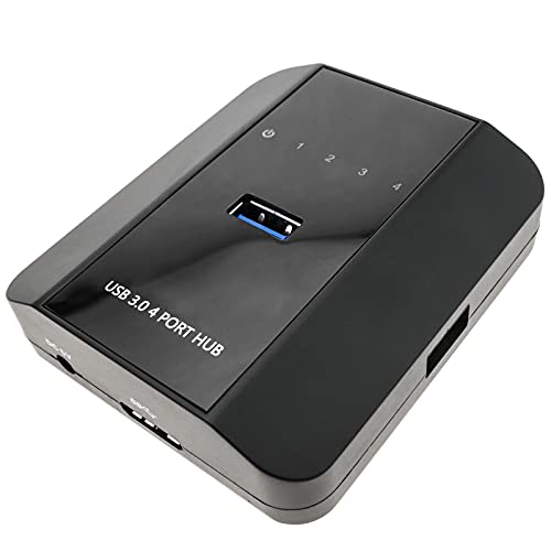 BeMatik - Hub SuperSpeed con 4 porte A femmina usb 3.0