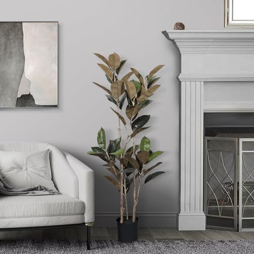 Seasonal LLC Artificial Potted Magnolia Tree 47in