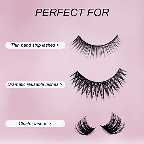 Fadlash Lash Clusters 240Pcs 40D 12-18Mm Mixed Tray 3D Effect Eyelash Glue For False Lashes Super Strong Hold Eyelash Clear Lash Glue thumb #7