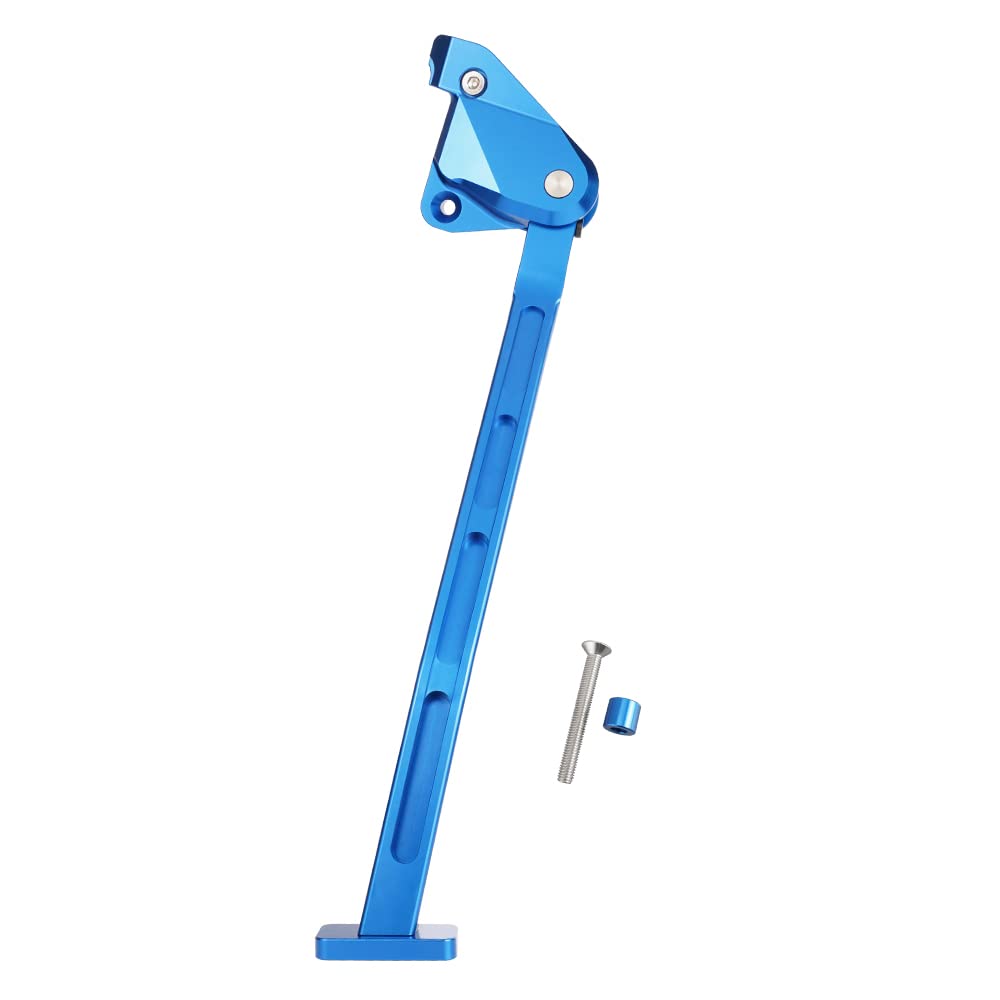 Photo 1 of *MISSING BOTH ATTCHAMENTS*NICECNC Blue Kickstand Kick Side Stand Compatible with Husqvarna FC 250/350/450 2016-2022, TC 125 2016-2022, TC 250 2017-2022,KTM 125/150 SX 2016-2022,250 SX 2017-22,250/350/450 SXF 16-22,See Fitment