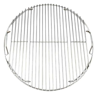 Hunsaker 304 Super Heavy Duty Cooking Grate - Made in USA - Compatible with Kettles, WSM - Ultimate Upgrade for Your Grill (for 22" Kettle Grills & WSM, Top Cooking Grate)