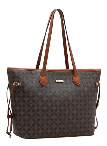 Bolsa Feminina Chenson Grande de Ombro Sacola Tote Original (Café)