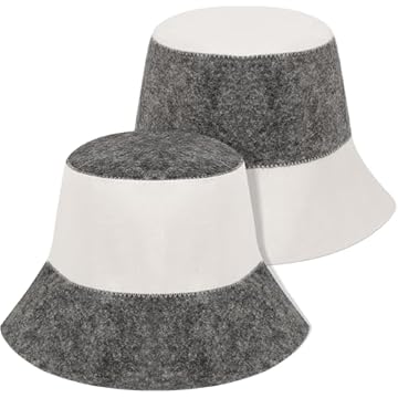 protective hat to wear in sauna steam room for hair
