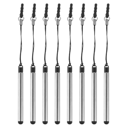 Homoyoyo Stylet Télescopique Fin pour Écran Tactile Stylo Capacitif Portable Compatible Smartphones Tablettes Navigation
