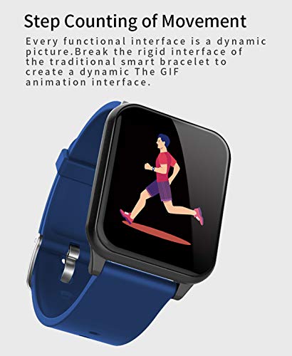 Fitness Tracker Heart Rate Monitor Blood Pressure Smart Watches for Android iOS Pedometer Activity Tracker Watch