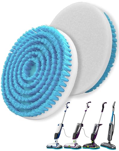 Image of 2 Pack Brush Pads Replacement for Bissell Spinwave Steam Mop 20393