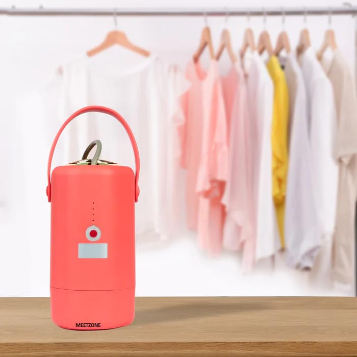 Image of Mini Electric Cloth Dryer with Drying Bag - Portable Electric Clothes Dryer Indoor Travel Clothes Dryer 4 Wind Speed, Clothes Dryer for Home and Traveling (1ps /Multicolour)