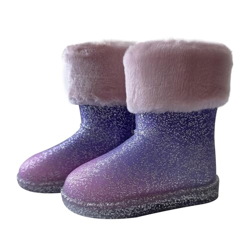 Bottes en caoutchouc imperméables pour enfants avec semelle antidérapante et isolation thermique