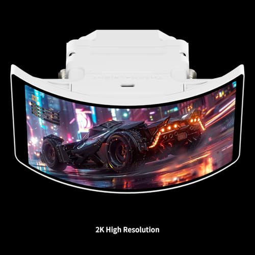 Image of Thermalright Rainbow Vision 360 Turbo ARGB White 360mm Aio Cooler, 60HZ Curved Screen with 2400x1080 Resolution,for AM4 /AM5,Intel LGA1851 /1700,6.67in 3D with Magnetic Suction Screen,3000RPM Fan Speed