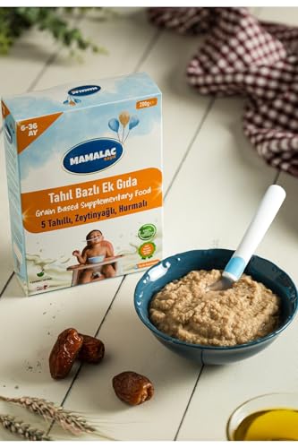 Mamalac 5 Tahıllı Hurmalı Kaşık Mama