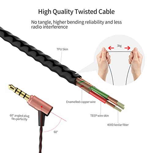 Image of Soundmagic E80C in Ear Isolating Earphones with Microphone (Copper)