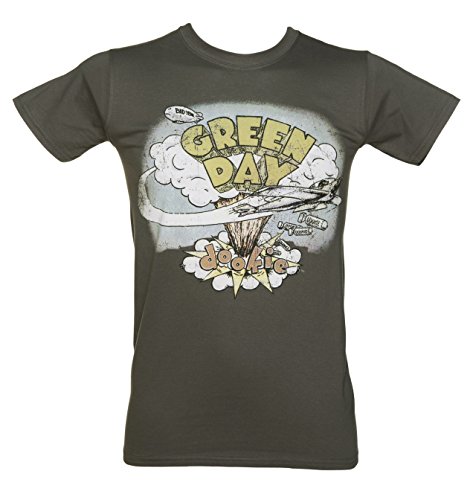 TruffleShuffle Commander dautres Tailles Charbon Green Day Dookie T Shirt Homme