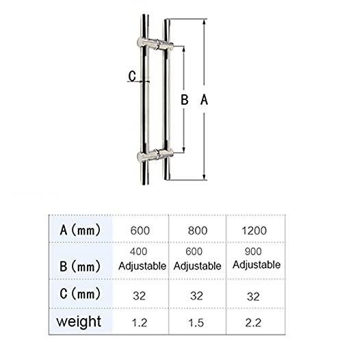 Perillas de puerta de madera y cristal con diseño de alta resistencia inoxidable 3